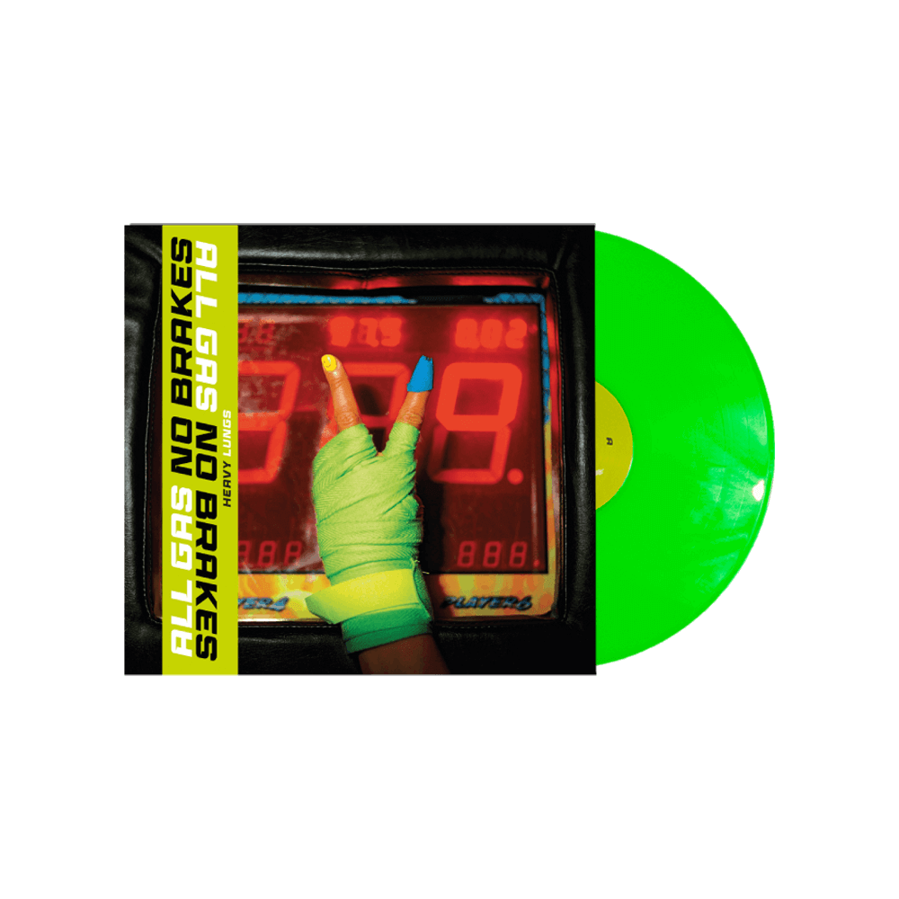 All Gas No Brakes 12" Vinyl - Neon Green